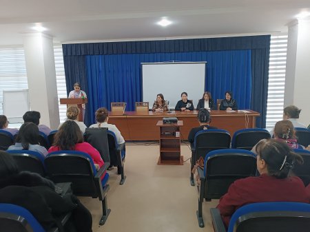 Bərdədə Müalicə Diaqnostika Mərkəzində “Qadınlar və sağlam həyat tərzi” mövzusunda tədbir keçirilmişdir  - FOTOLAR