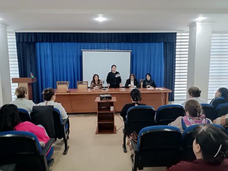 Bərdədə Müalicə Diaqnostika Mərkəzində “Qadınlar və sağlam həyat tərzi” mövzusunda tədbir keçirilmişdir  - FOTOLAR