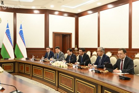 Ceyhun Bayramov Özbəkistanın XİN başçısı ilə görüşüb - FOTO