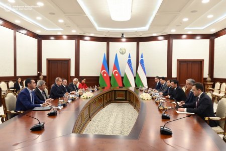 Ceyhun Bayramov Özbəkistanın XİN başçısı ilə görüşüb - FOTO