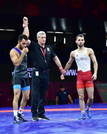 Avropa çempionatının ikinci günündə güləşçilərimiz 2 qızıl və 2 bürünc medal qazanıb