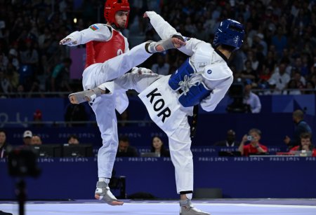 Azərbaycan taekvondoçusu Paris Olimpiadasında gümüş medal qazanıb Azərbaycan taekvondoçusu Paris Olimpiadasında gümüş medal qazanıb