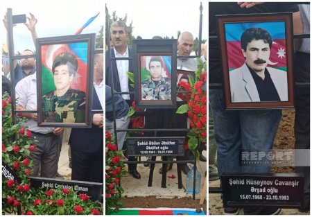 30 ildən sonra daha 7 şəhidimiz dəfn edildi - Fotolar - Yenilənib 30 ildən sonra daha 7 şəhidimiz dəfn edildi - Fotolar - Yenilənib