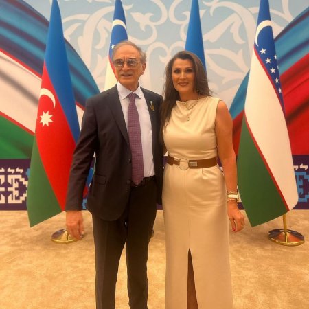 Polad Bülbüloğluna Özbəkistanın Xalq artisti adı verildi - Fotolar