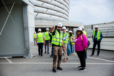 UNFCCC-nin texniki missiyası COP29-a hazırlıq prosesini qiymətləndirmək üçün Azərbaycanda səfərdədir - FOTO UNFCCC-nin texniki missiyası COP29-a hazırlıq prosesini qiymətləndirmək üçün Azərbaycanda səfərdədir - FOTO