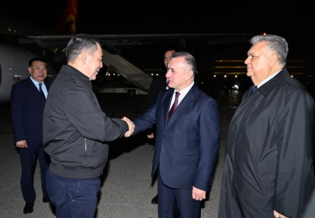 Qırğız Respublikasının Prezidenti COP29-da iştirak etmək üçün Azərbaycana gəlib - FOTO Qırğız Respublikasının Prezidenti COP29-da iştirak etmək üçün Azərbaycana gəlib - FOTO