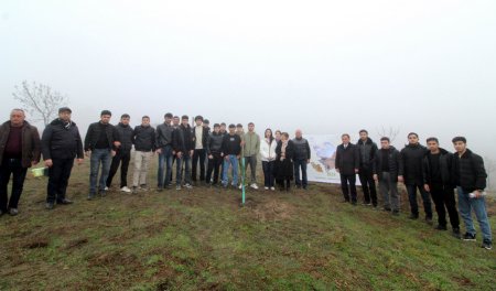 Qazaxda “Yaşıl dünya naminə həmrəylik ili” ilə əlaqədar ağacəkmə aksiyası keçirilib - FOTOLAR Qazaxda “Yaşıl dünya naminə həmrəylik ili” ilə əlaqədar ağacəkmə aksiyası keçirilib - FOTOLAR